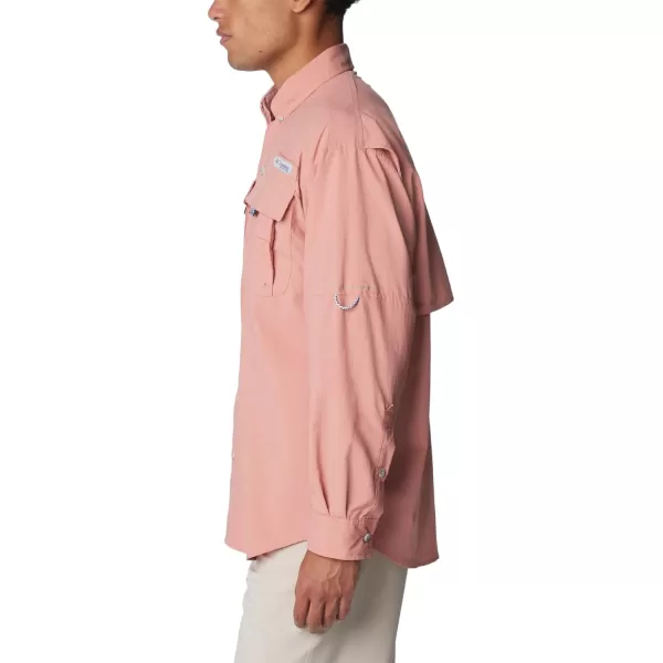 Columbia Mens Bahama II Long Sleeve ShirtSandalwood Pink