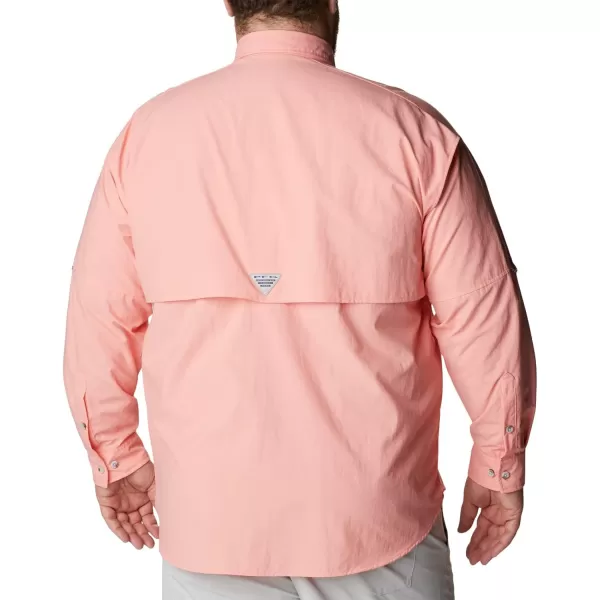 Columbia Mens Bahama II Long Sleeve ShirtSorbet