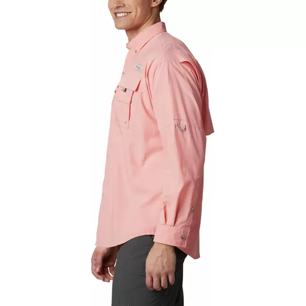 Columbia Mens Bahama II Long Sleeve ShirtSorbet