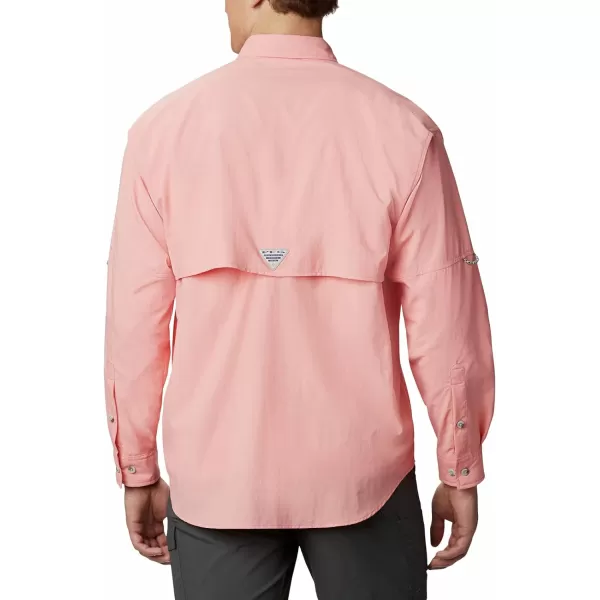 Columbia Mens Bahama II Long Sleeve ShirtSorbet