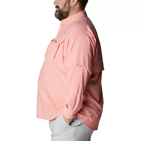 Columbia Mens Bahama II Long Sleeve ShirtSorbet