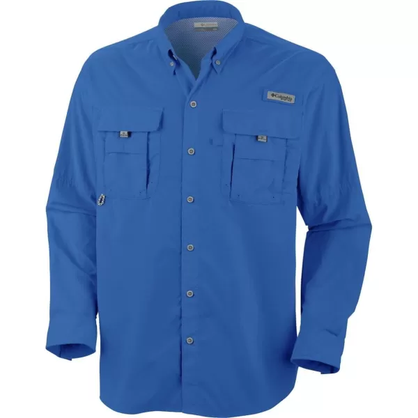 Columbia Mens Bahama II Long Sleeve ShirtVivid Blue