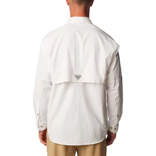 Columbia Mens Bahama II Long Sleeve ShirtWhite