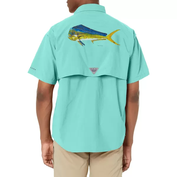 Columbia Mens Bahama Icon Short Sleeve ShirtGulf Stream Carey Chen Dorado