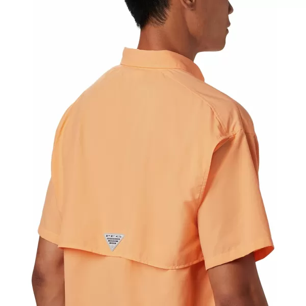 Columbia Mens Bahama Ii Short Sleeve ShirtBright Nectar