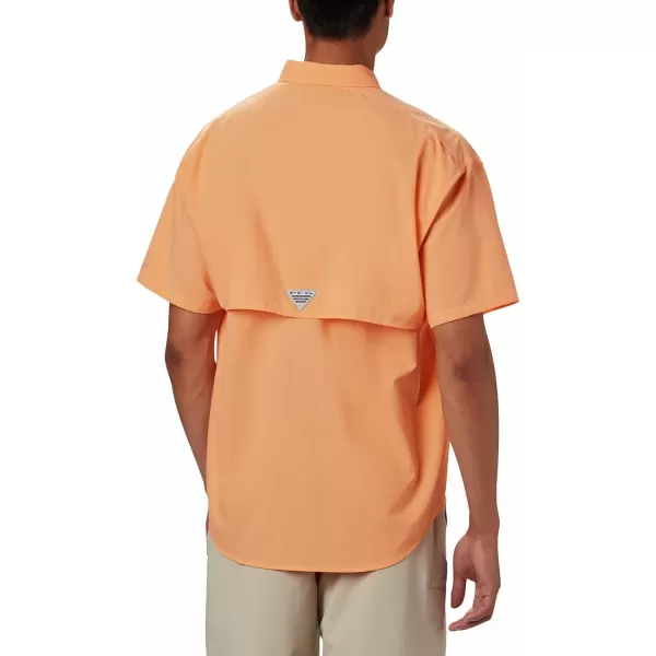 Columbia Mens Bahama Ii Short Sleeve ShirtBright Nectar