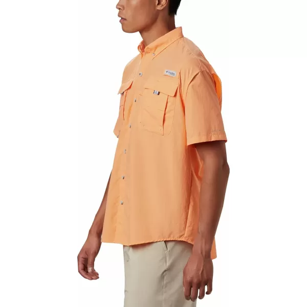 Columbia Mens Bahama Ii Short Sleeve ShirtBright Nectar