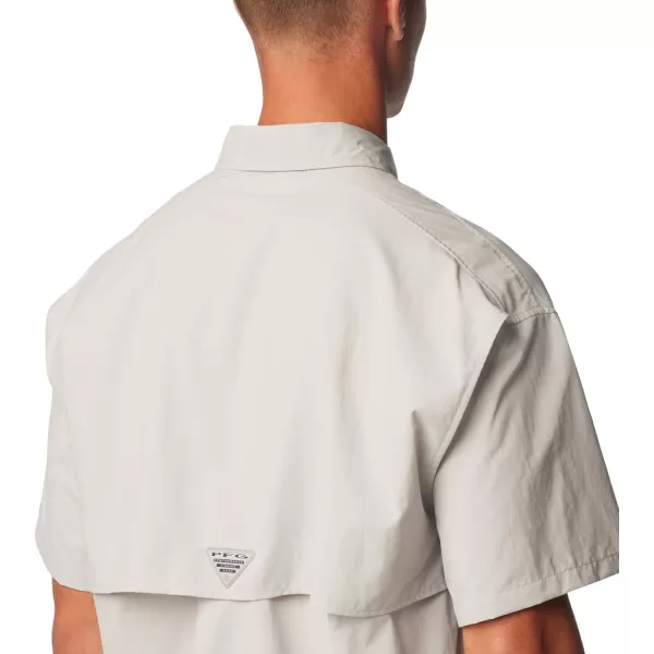 Columbia Mens Bahama Ii Short Sleeve ShirtCool Grey