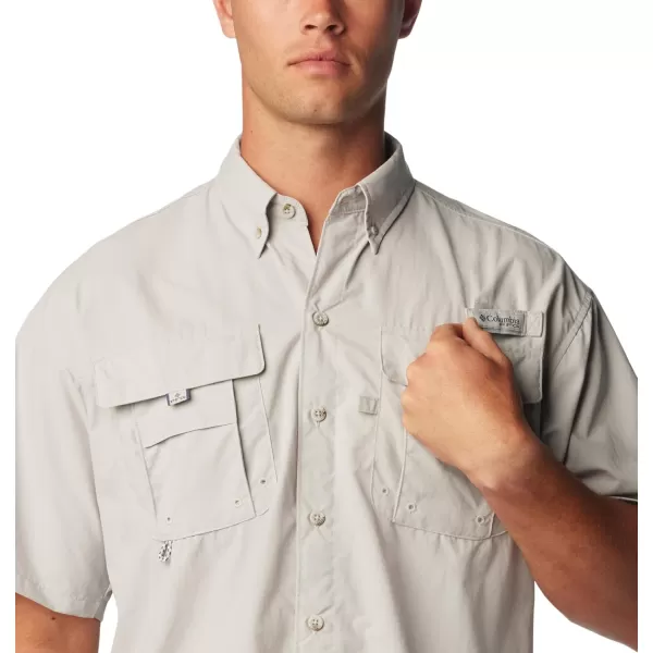 Columbia Mens Bahama Ii Short Sleeve ShirtCool Grey