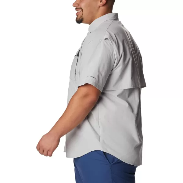 Columbia Mens Bahama Ii Short Sleeve ShirtCool Grey