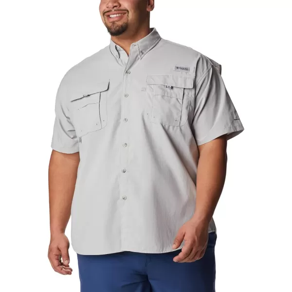 Columbia Mens Bahama Ii Short Sleeve ShirtCool Grey