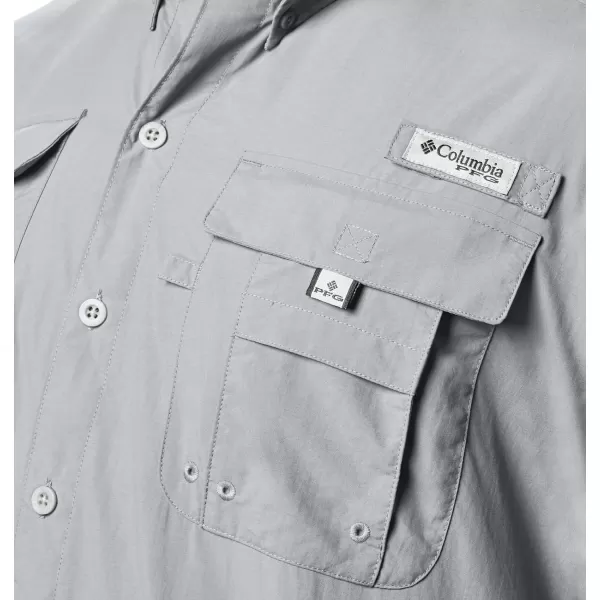 Columbia Mens Bahama Ii Short Sleeve ShirtCool Grey