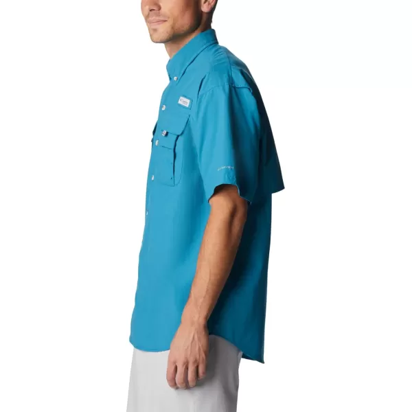 Columbia Mens Bahama Ii Short Sleeve ShirtDeep Marine