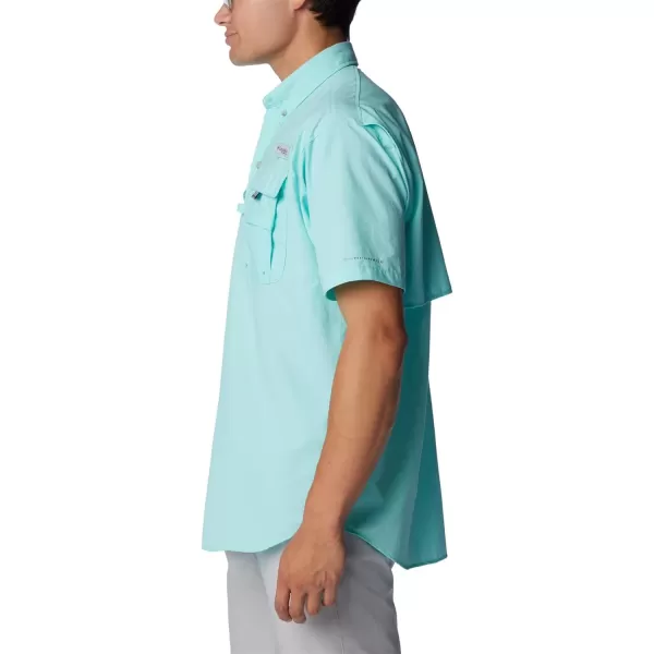 Columbia Mens Bahama Ii Short Sleeve ShirtGulf Stream