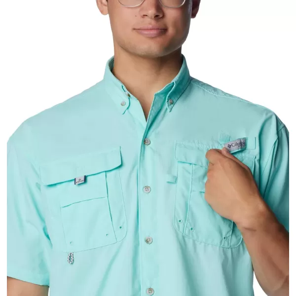 Columbia Mens Bahama Ii Short Sleeve ShirtGulf Stream