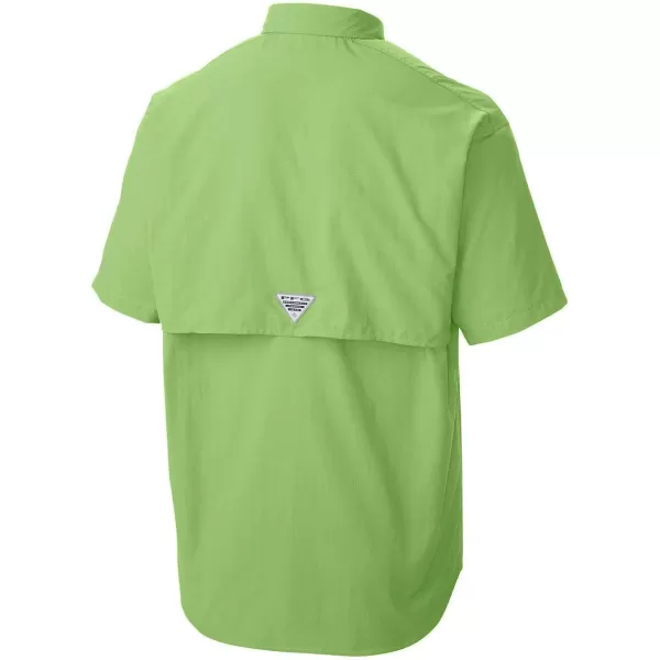 Columbia Mens Bahama Ii Short Sleeve ShirtJade Lime