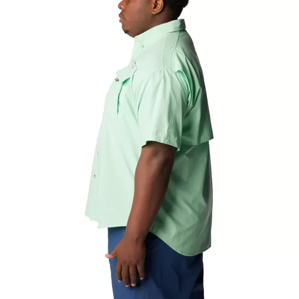 Columbia Mens Bahama Ii Short Sleeve ShirtMint Cay