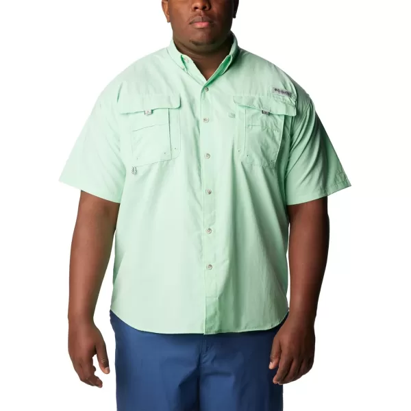 Columbia Mens Bahama Ii Short Sleeve ShirtMint Cay