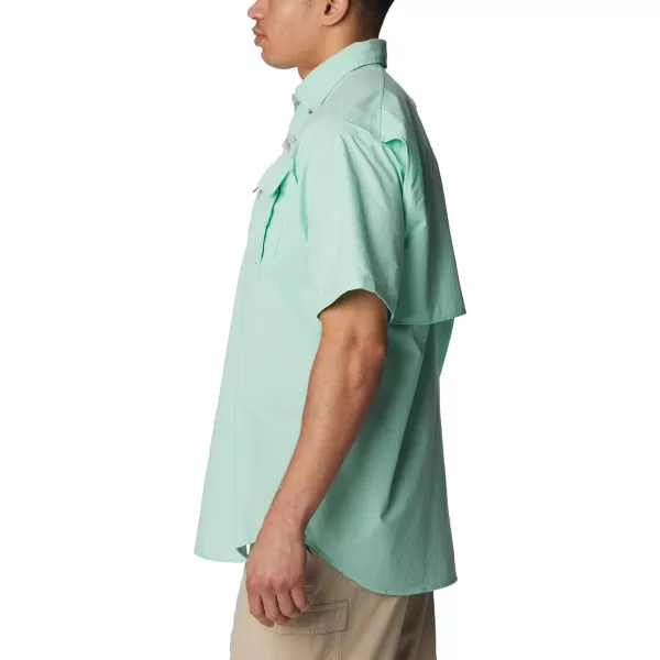 Columbia Mens Bahama Ii Short Sleeve ShirtMint Cay