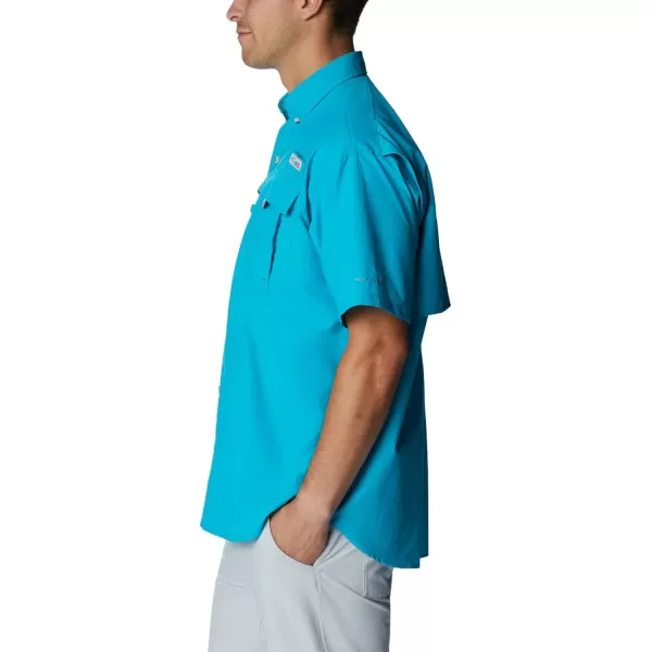 Columbia Mens Bahama Ii Short Sleeve ShirtOcean Teal