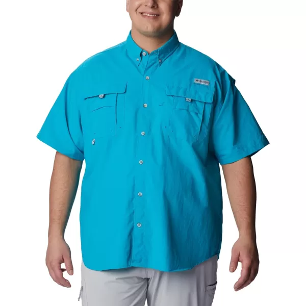 Columbia Mens Bahama Ii Short Sleeve ShirtOcean Teal