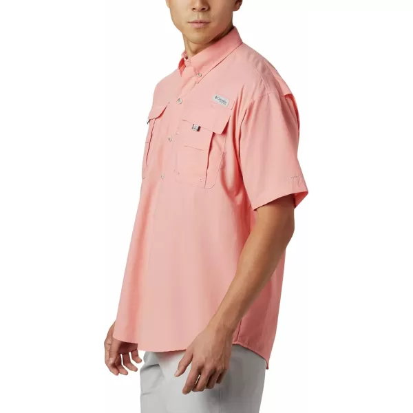 Columbia Mens Bahama Ii Short Sleeve ShirtSorbet