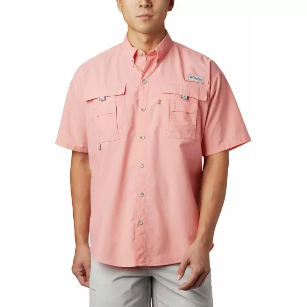 Columbia Mens Bahama Ii Short Sleeve ShirtSorbet