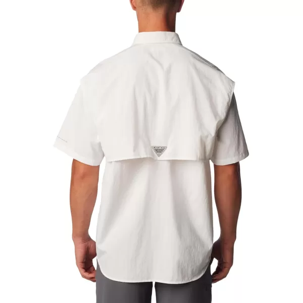 Columbia Mens Bahama Ii Short Sleeve ShirtWhite