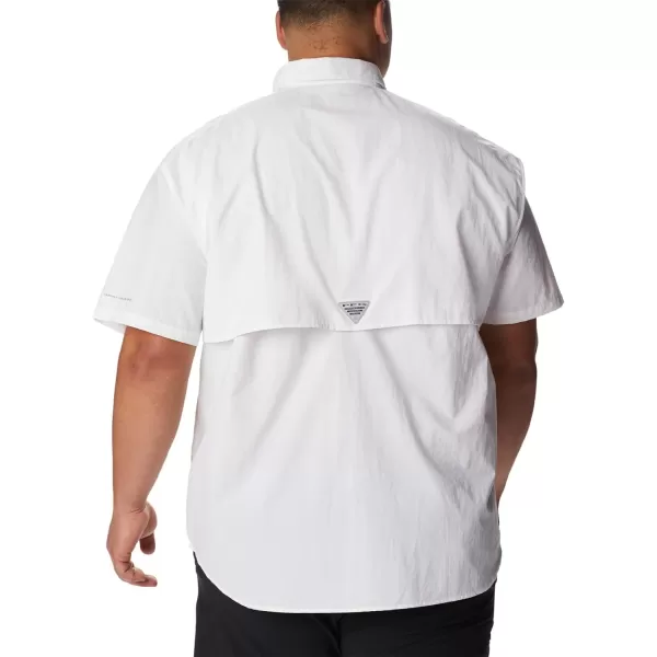 Columbia Mens Bahama Ii Short Sleeve ShirtWhite