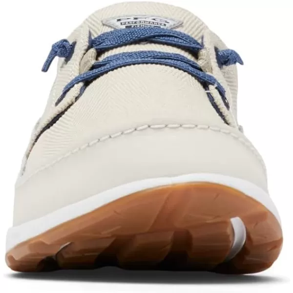 Columbia Mens Bahama Vent Loco Relax Iii Boat ShoeStone White