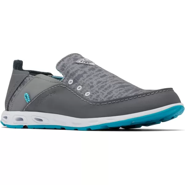 Columbia Mens Bahama Vent PFG Boat ShoeMonumentOcean Teal