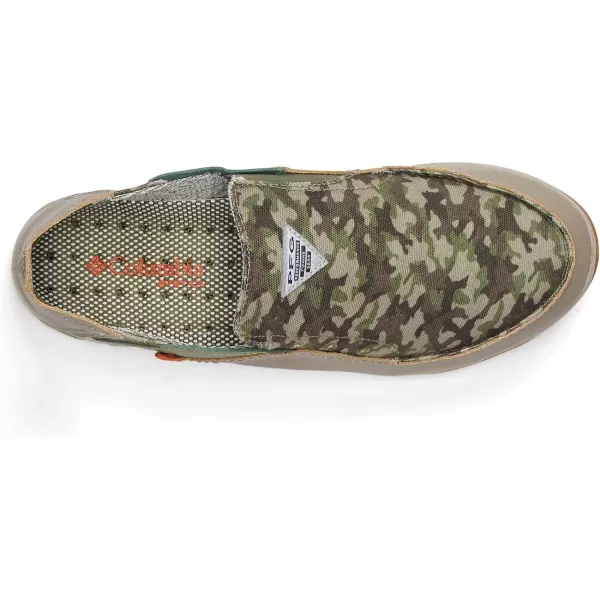 Columbia Mens Bahama Vent PFG Boat ShoePebbleHiker Green