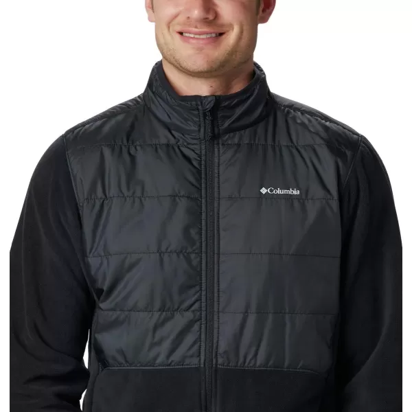 Columbia Mens Basin Butte Fleece Full ZipBlack