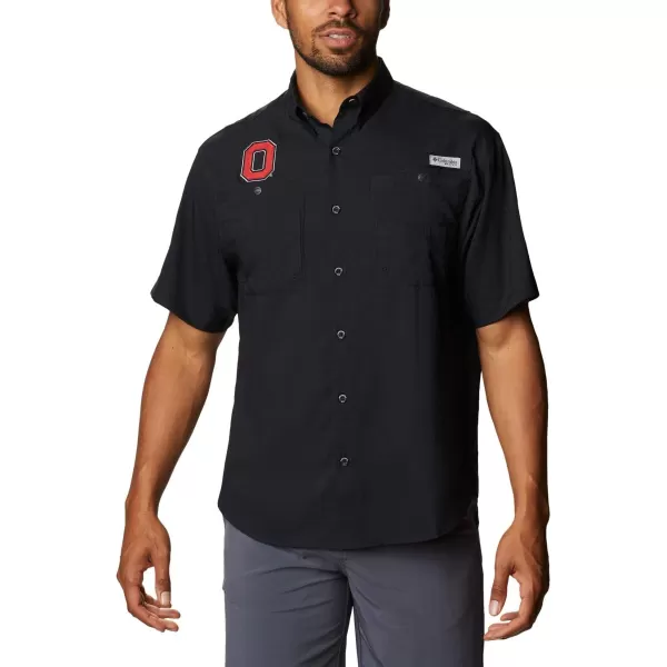 Columbia Mens Big  Tall Collegiate Tamiami Short Sleeve ShirtFla  Azul