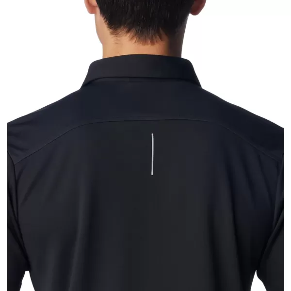 Columbia Mens Black Mesa PoloBlack