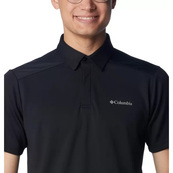 Columbia Mens Black Mesa PoloBlack