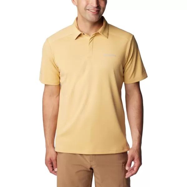 Columbia Mens Black Mesa PoloLight Camel