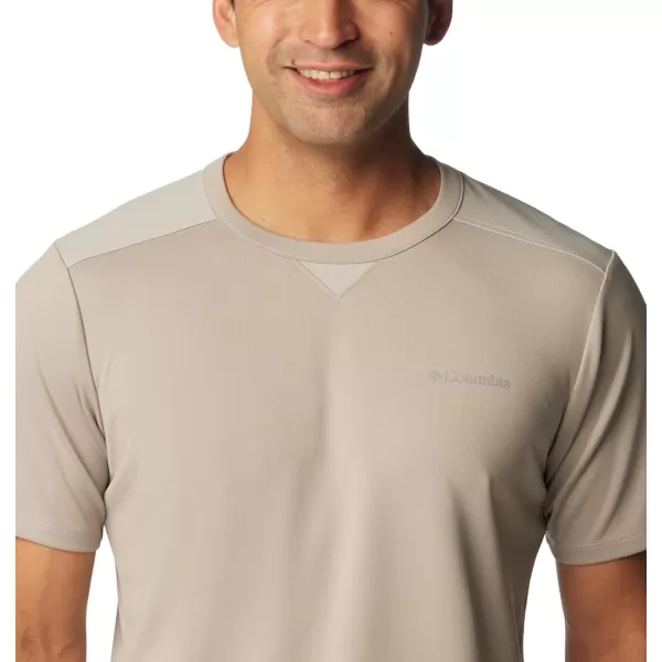 Columbia Mens Black Mesa Short Sleeve CrewFlint Grey