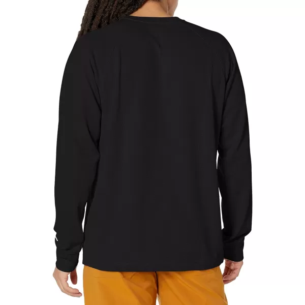 Columbia Mens Black Mesa Waffle Knit CrewBlack