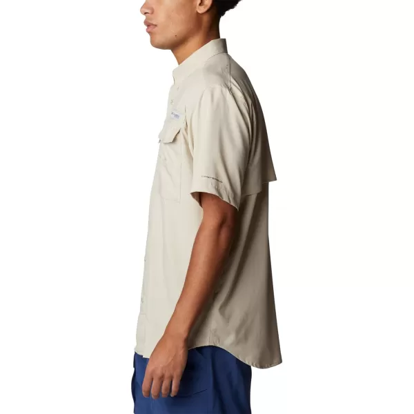 Columbia Mens Blood and Guts Iv Woven Short SleeveFossil
