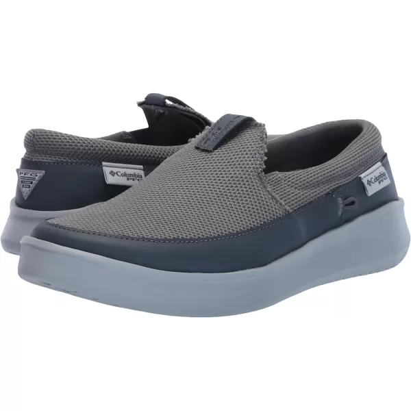 Columbia Mens Boatside Breathe PFG Boat ShoeTitanium Grey SteelGraphite