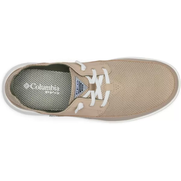 Columbia Mens Boatside Breathe Relaxed PFG Boat ShoeOxford TanCypress