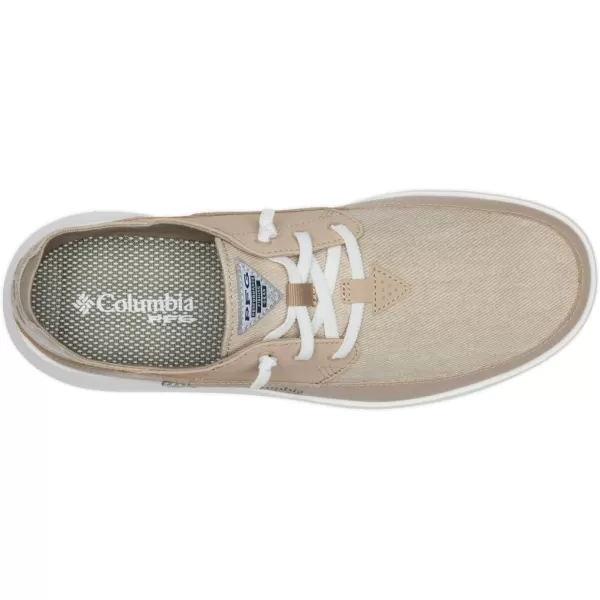 Columbia Mens Boatside Relaxed PFG Boat ShoeAncient FossilCypress