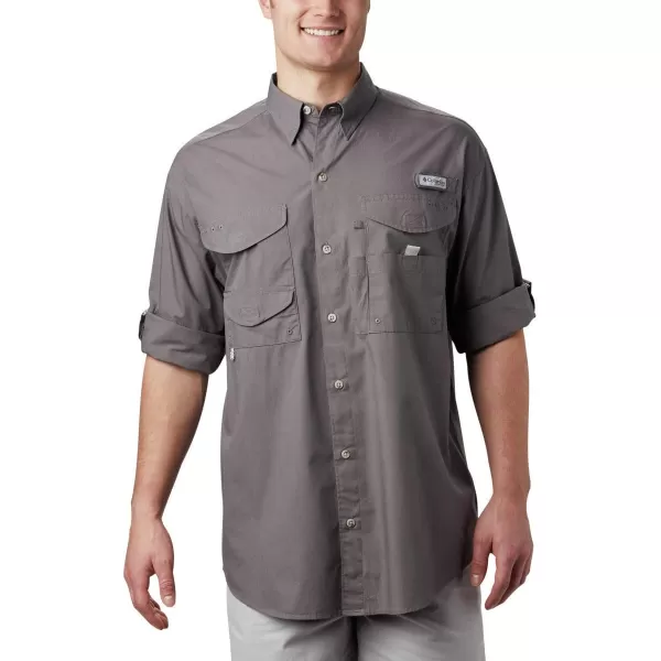 Columbia Mens Bonehead Short Sleeve ShirtCity Grey