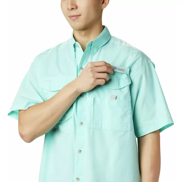 Columbia Mens Bonehead Short Sleeve ShirtGreen