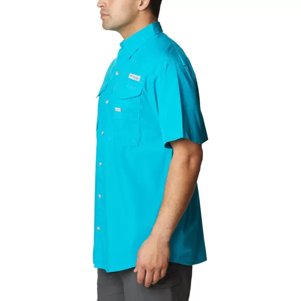 Columbia Mens Bonehead Short Sleeve ShirtOcean Teal