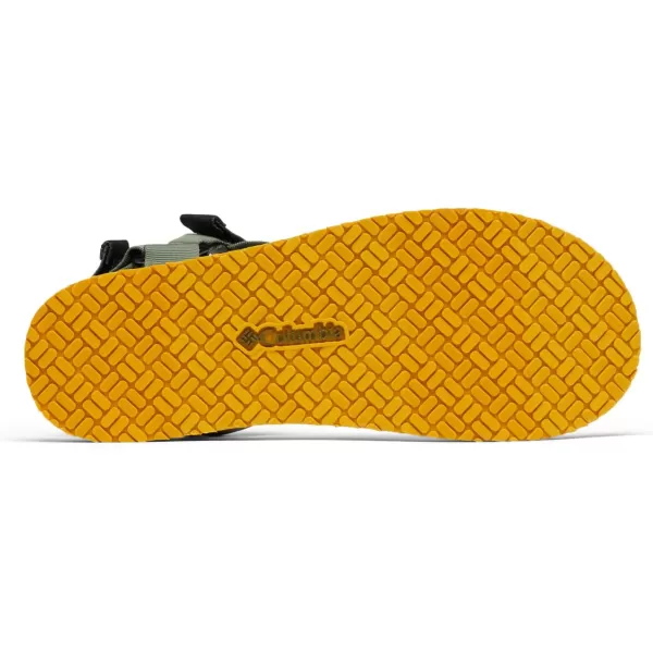 Columbia Mens Breaksider Sandal Sport 8MosstoneGolden Yellow