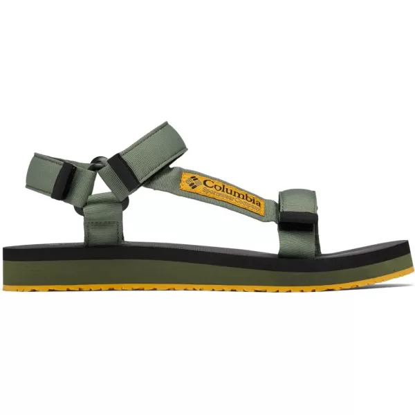 Columbia Mens Breaksider Sandal Sport 8MosstoneGolden Yellow