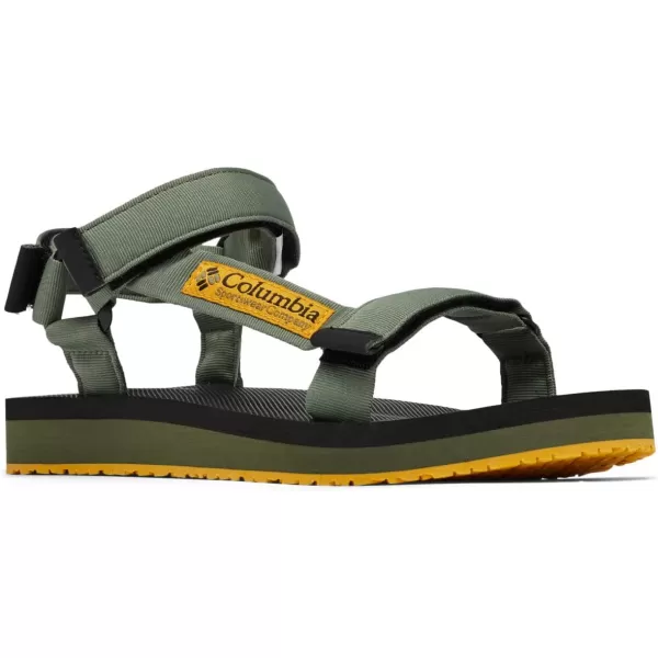 Columbia Mens Breaksider Sandal Sport 8MosstoneGolden Yellow