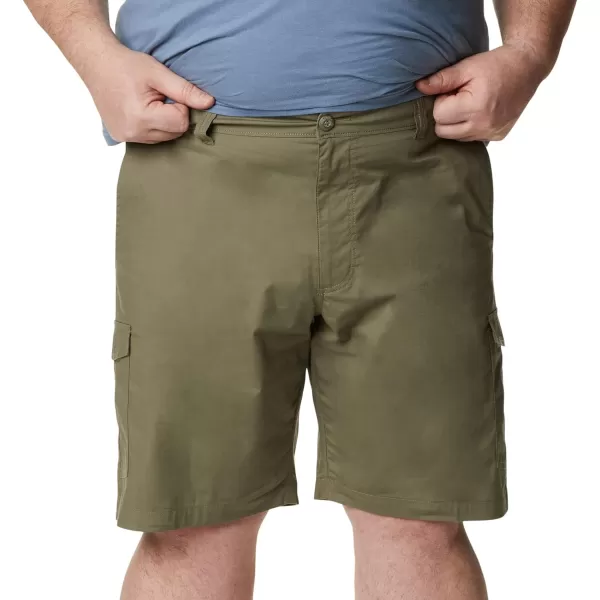 Columbia Mens Brentyn Trail Cargo ShortStone Green